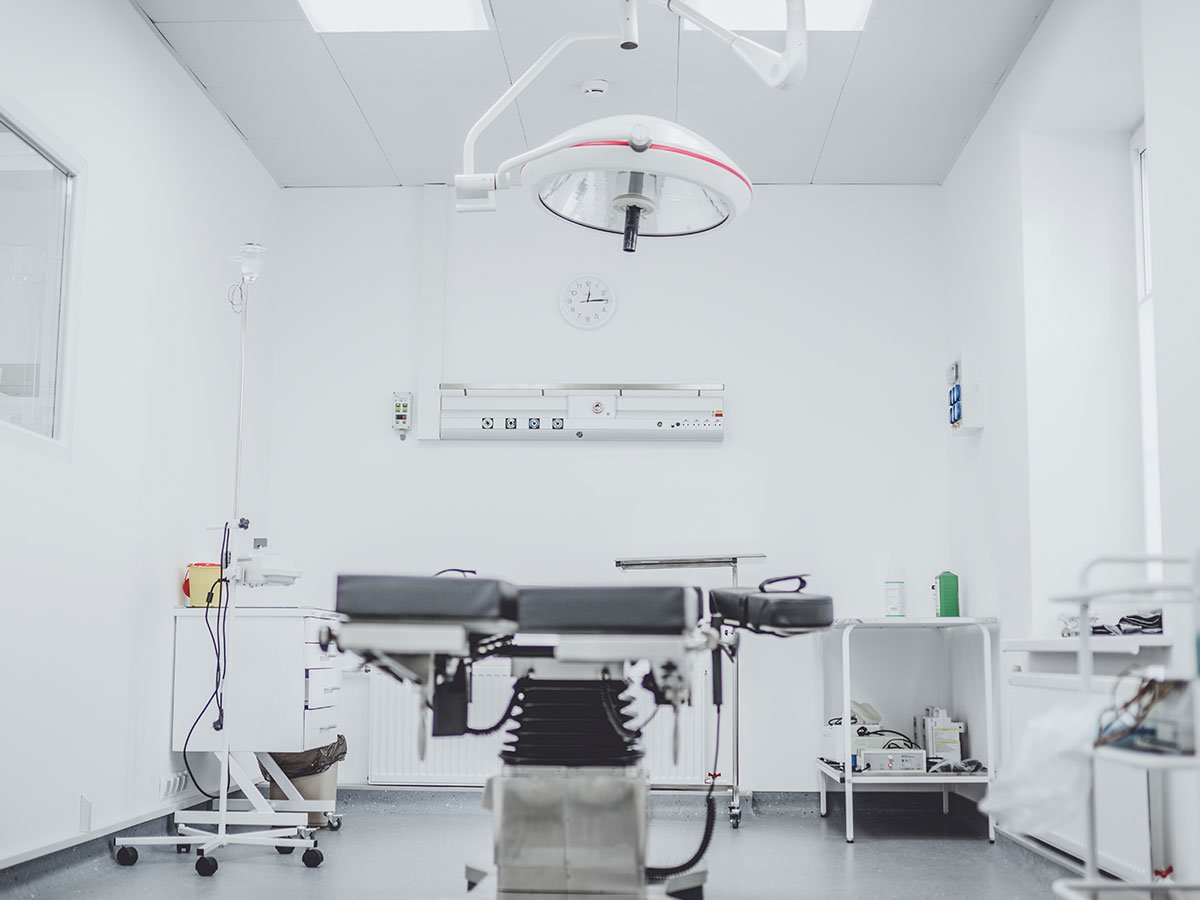 Clean and hygiene operation theatre with all facilities